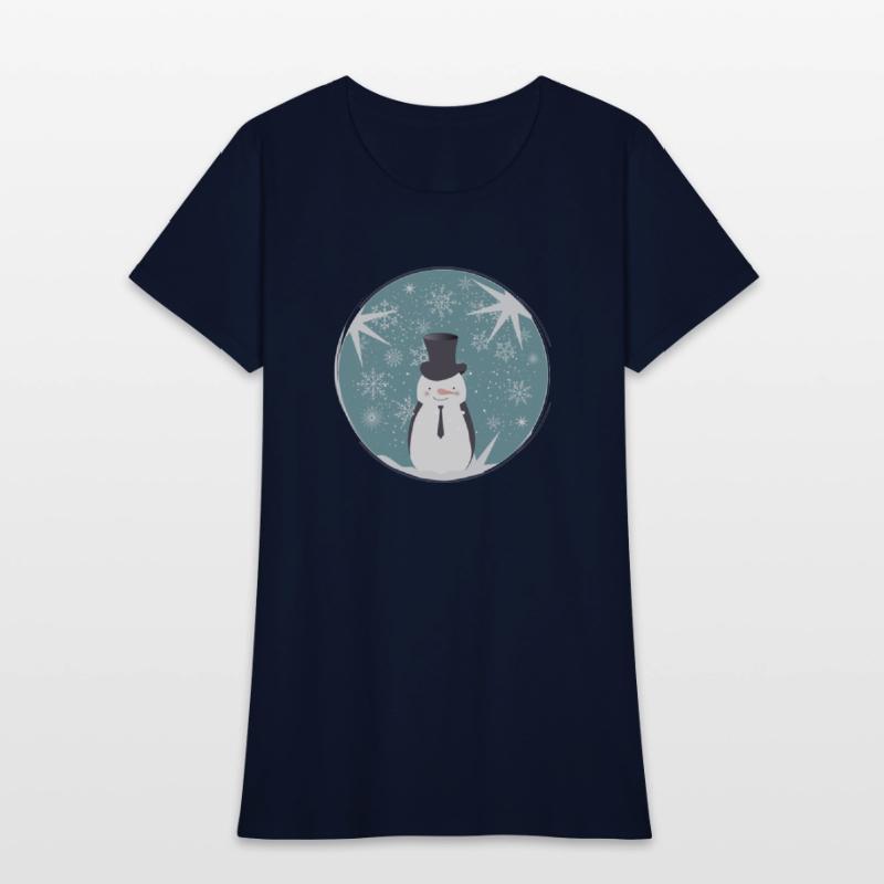 beautiful snowman & stars for Christmas