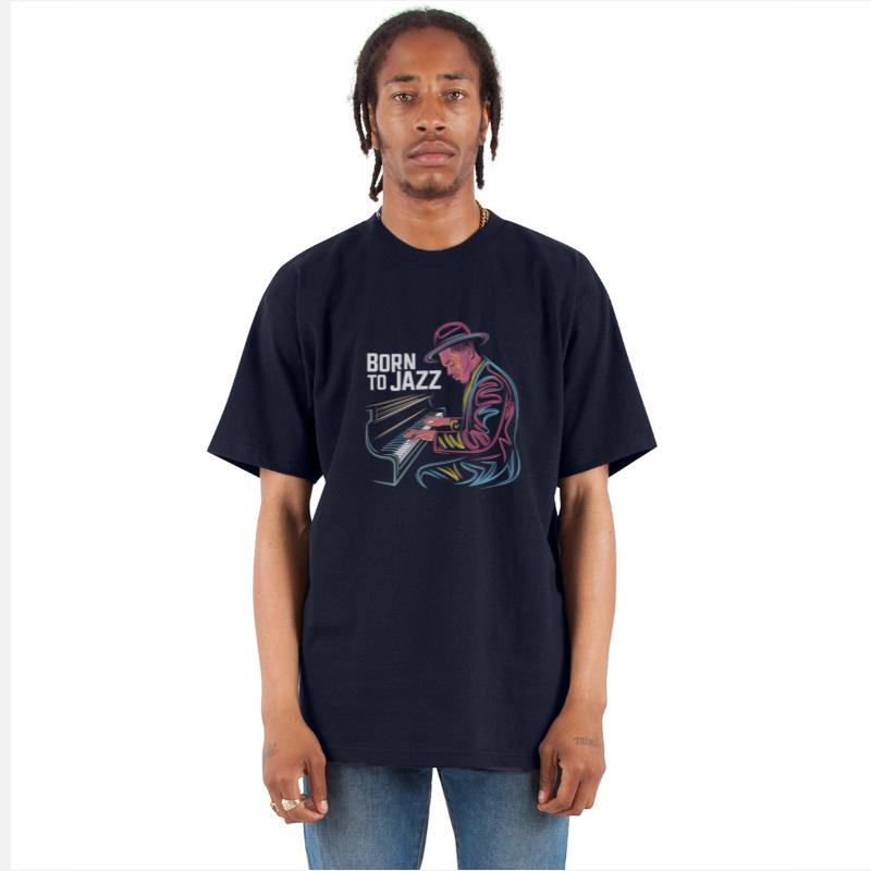 Born to Jazz Piano Player Vibes