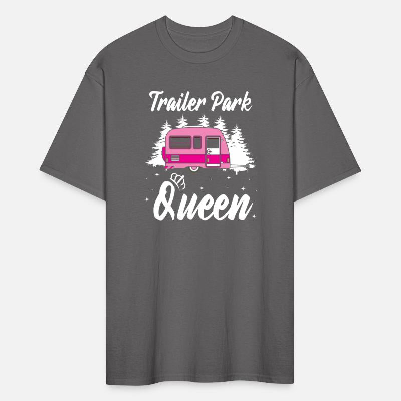 Camping Trailer Park Queen Funny Women Camper Gift