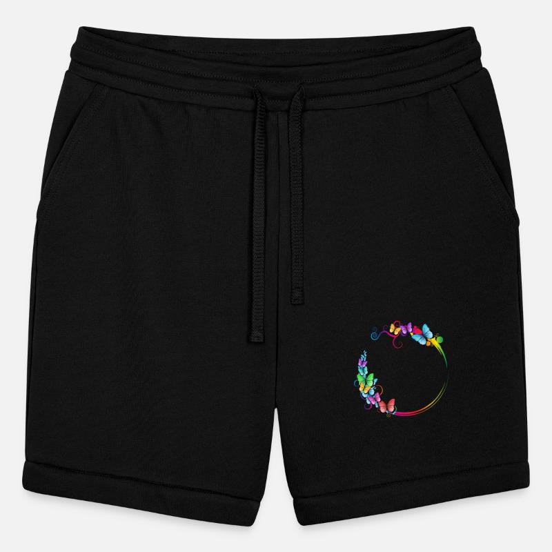 colorful butterfly frame for your own texts