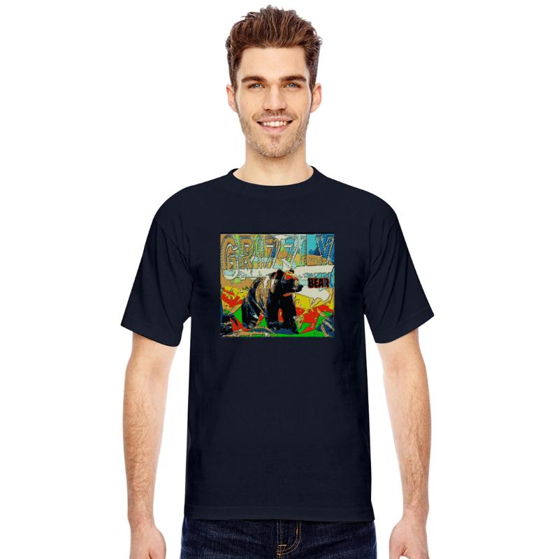 COLORFUL GRIZZLY BEAR