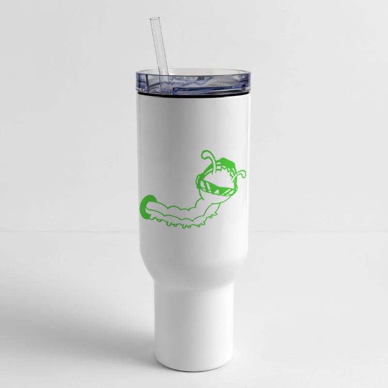 Cool DJ Caterpillar Eats Hole Music Club Party Fun