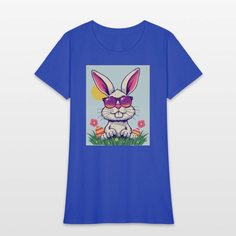 Cool Easter Bunny with Sunglasses