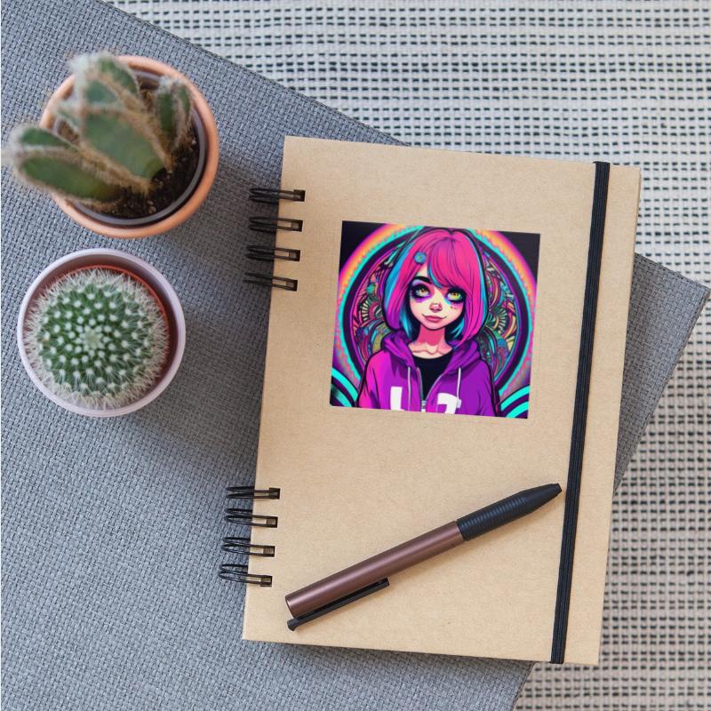 Psychedelic,Emo,Pattern,Color transitions,Vibrant,