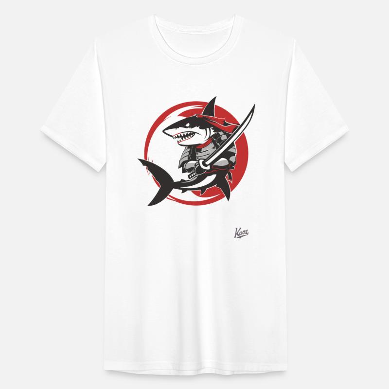 Samurai Shark with Sword and Armor