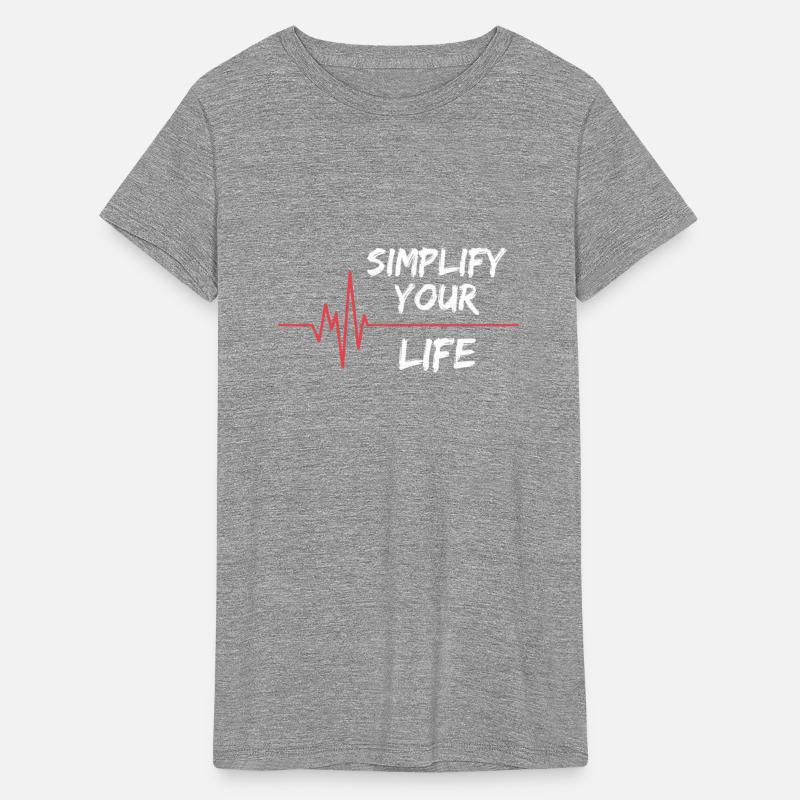 Simplify your life - funny philosopher quote