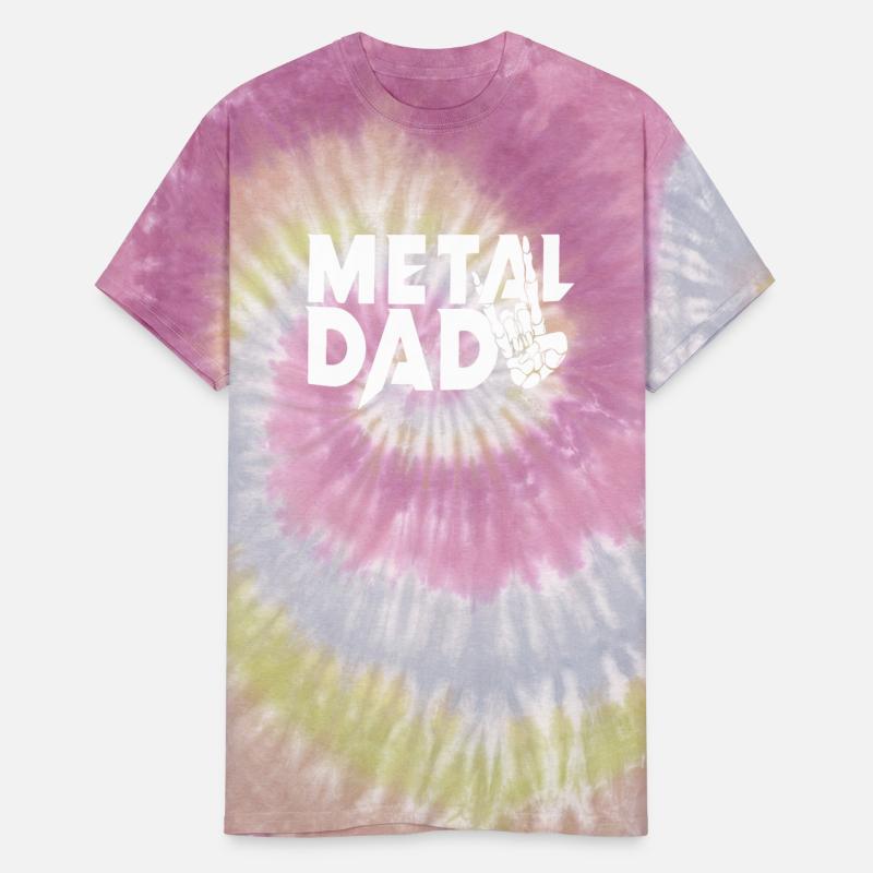 T-shirt de papa en métal, cadeau de papa