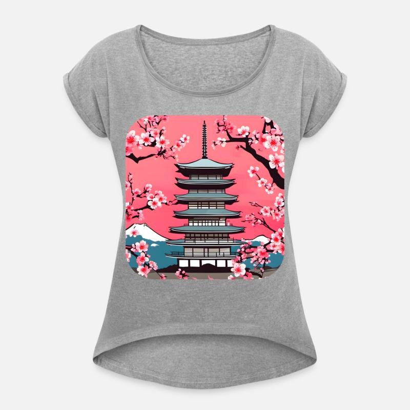 Temple Cherry Blossom Tokyo Travel