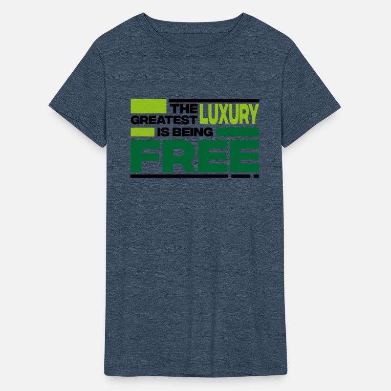 The greatest luxury is being free - Quotes