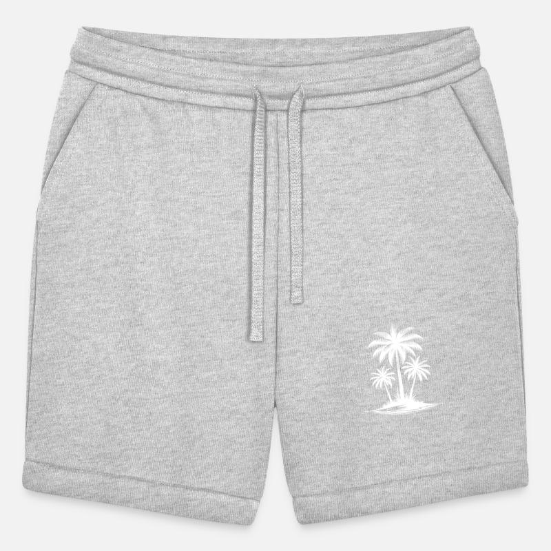 Tropical Island Palm Trees And Beach