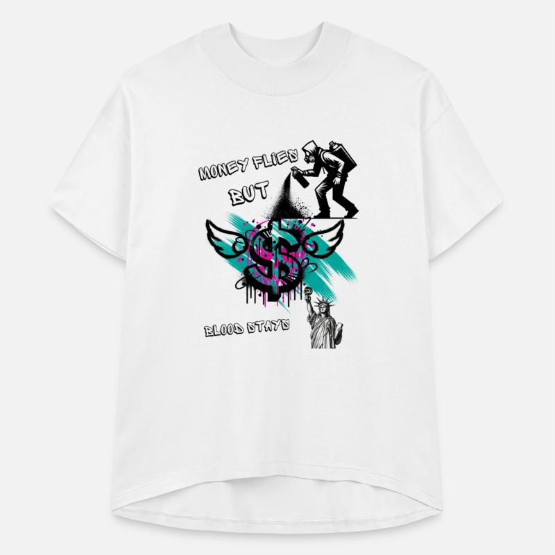 Urban Liberty Dollar - Graffiti Pop Art Tee