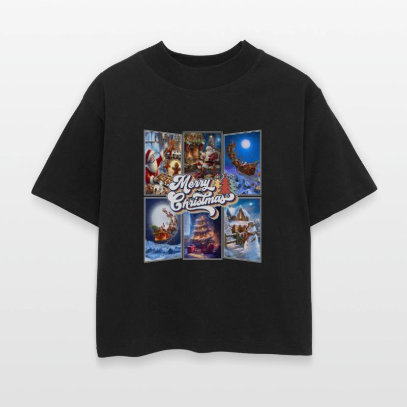 Vintage Santa Claus Merry Christmas Picture Frame