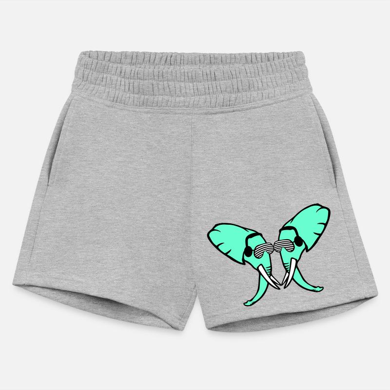 2 DJ Elephant Heads Sunglasses Face Team Friends