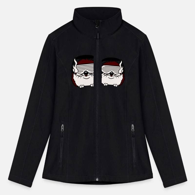 2 Funny Hedgehogs Fun Team DJ Club Fun Music Party