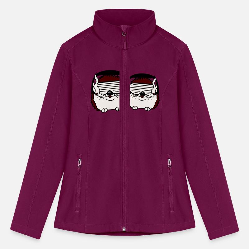 2 Funny Hedgehogs Fun Team DJ Club Fun Music Party