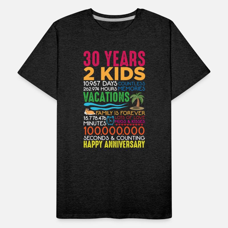 30 years Wedding Anniversary 2 kids Parents