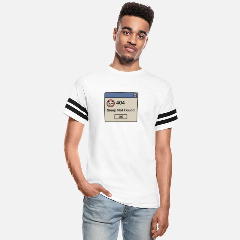 404: Sleep Not Found – Funny Tech Insomnia Tee