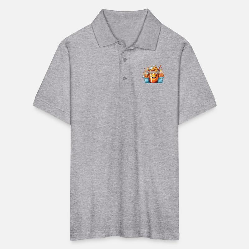 A cute kawaii style cinema soda cup with a smiling