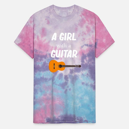 A Girl With A Guitar Female Guitarist Musician