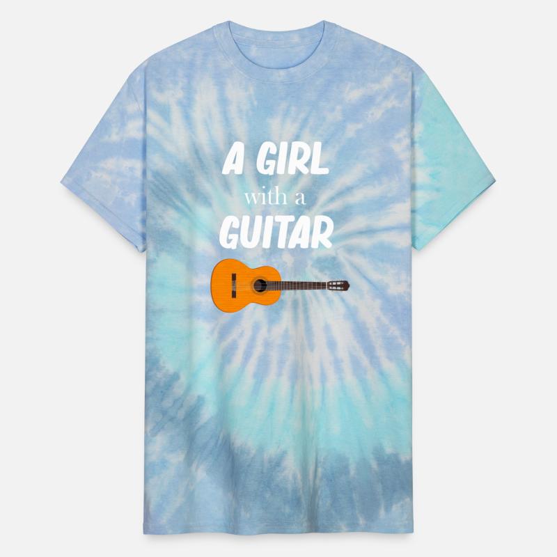 A Girl With A Guitar Female Guitarist Musician