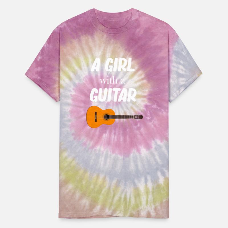 A Girl With A Guitar Female Guitarist Musician