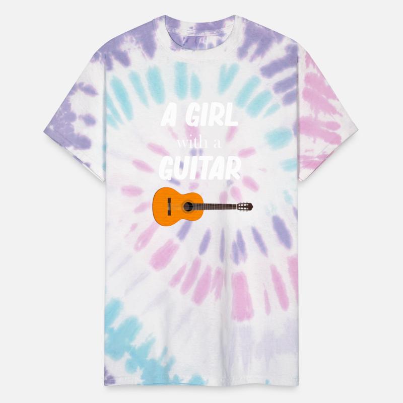 A Girl With A Guitar Female Guitarist Musician