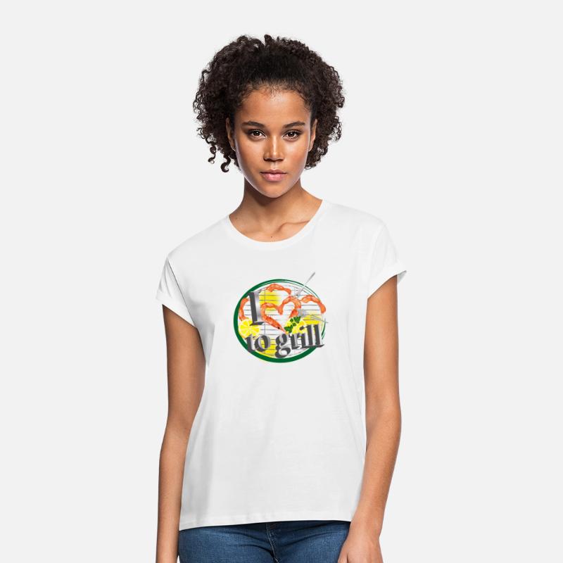 A grill with lemons & shrimps in shape of heart