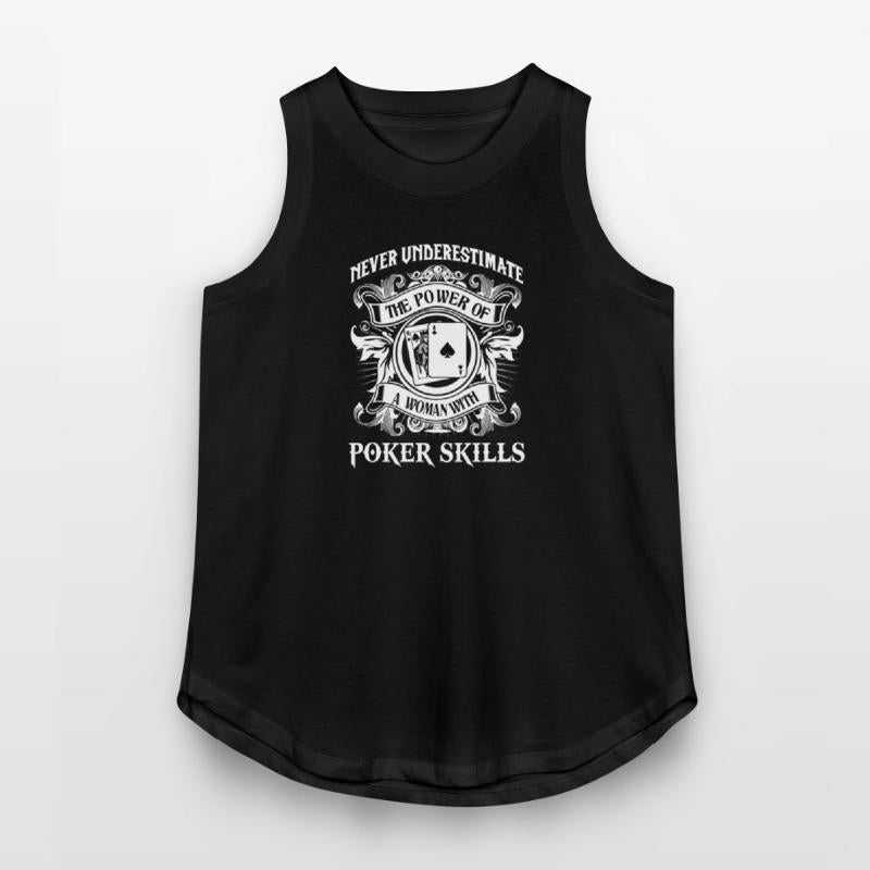 A woman with Poker skills - Never underestimate