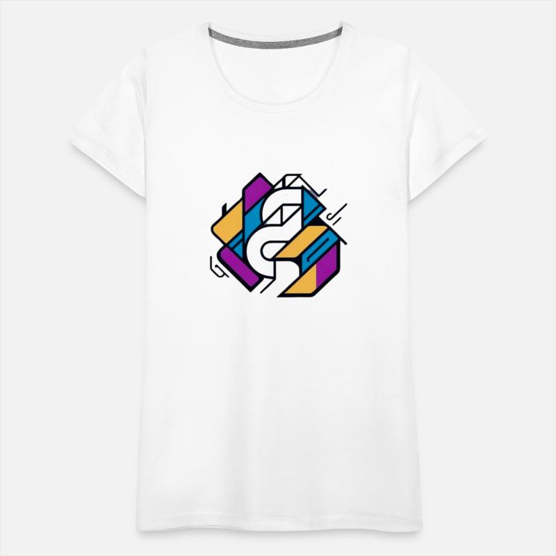 Abstract Motion – Color Pop Street Tee