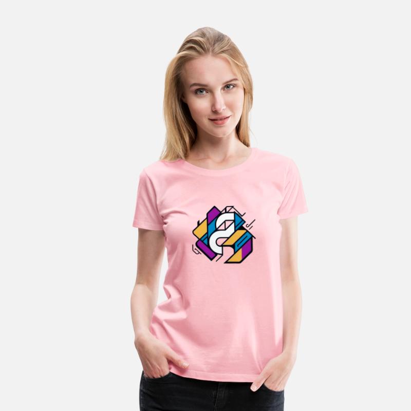 Abstract Motion – Color Pop Street Tee