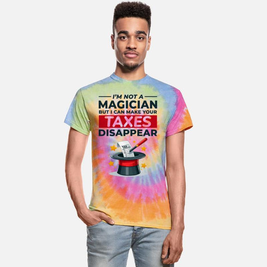 Accountant Magician Making Taxes Disappear Funny