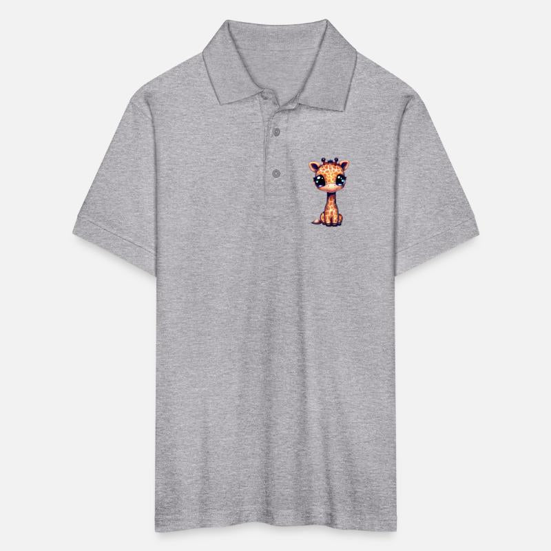 Adorable Cartoon Giraffe Illustration