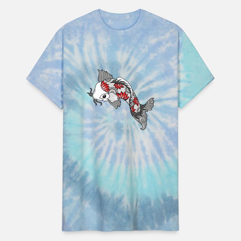 Aesthetic Koi Fish - Unique body art design