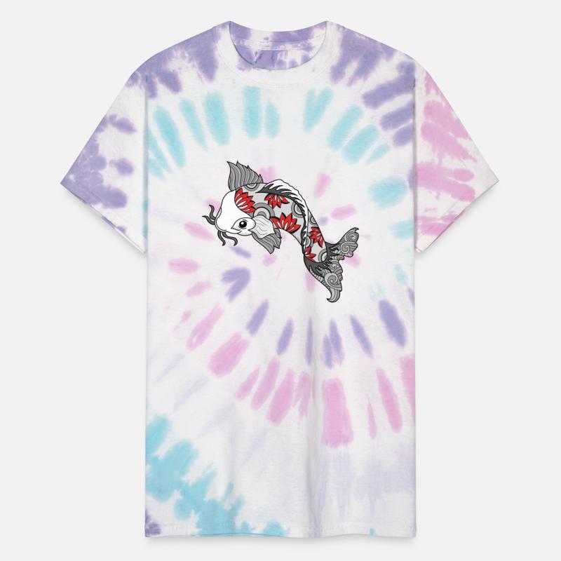 Aesthetic Koi Fish - Unique body art design