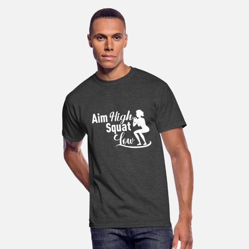 Aim high squat low, squat lover, gym gift idea
