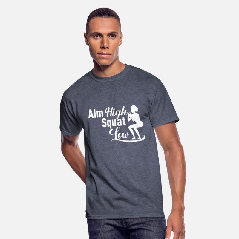 Aim high squat low, squat lover, gym gift idea