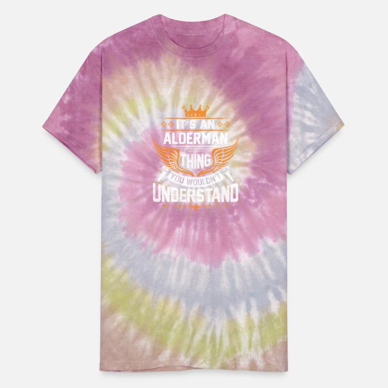 Alderman Name T Shirt - Alderman Things Name Gift