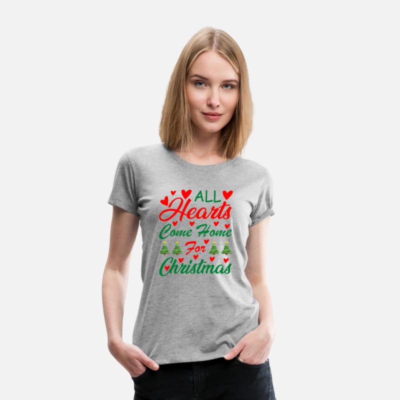 All Hearts Come Home For Christmas Xmas Wear Art