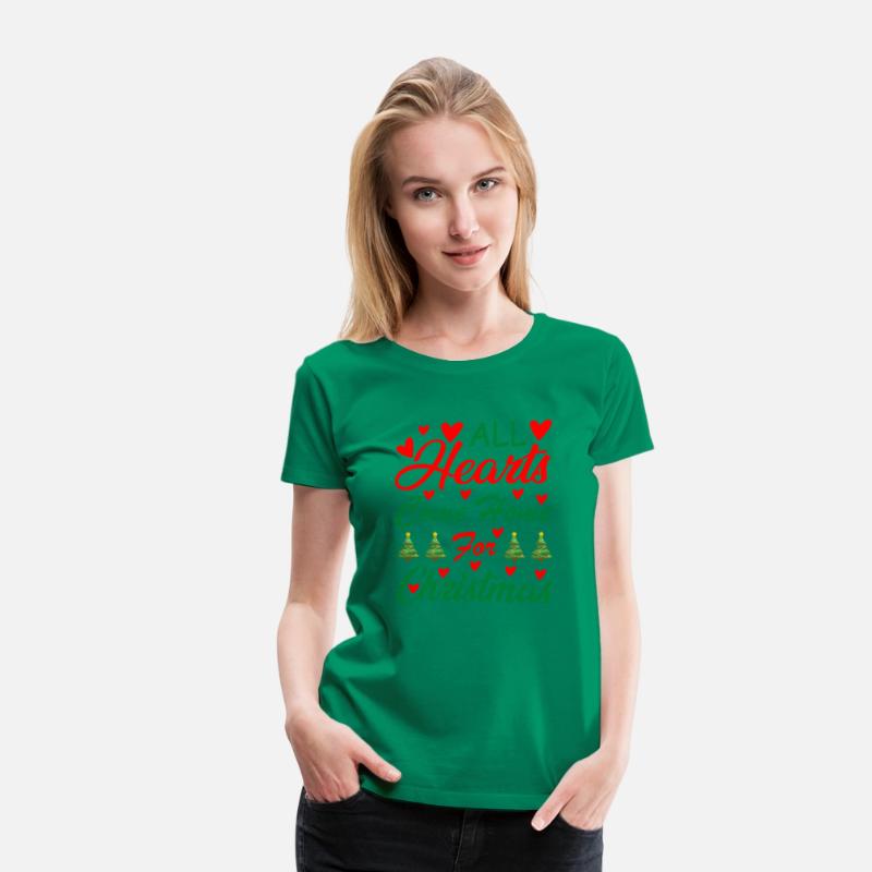 All Hearts Come Home For Christmas Xmas Wear Art