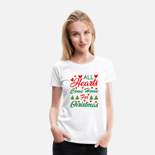 All Hearts Come Home For Christmas Xmas Wear Art