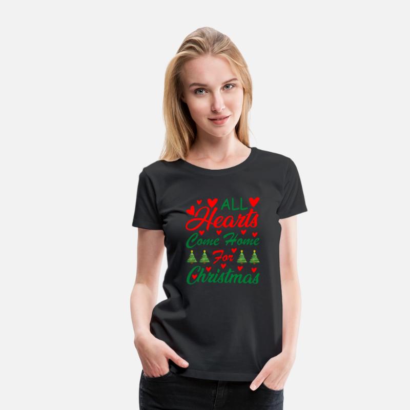 All Hearts Come Home For Christmas Xmas Wear Art