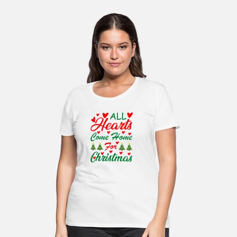 All Hearts Come Home For Christmas Xmas Wear Art