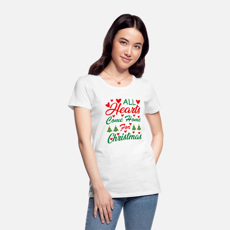 All Hearts Come Home For Christmas Xmas Wear Art