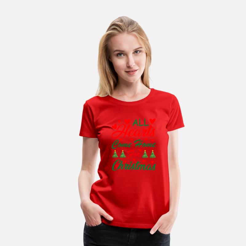 All Hearts Come Home For Christmas Xmas Wear Art