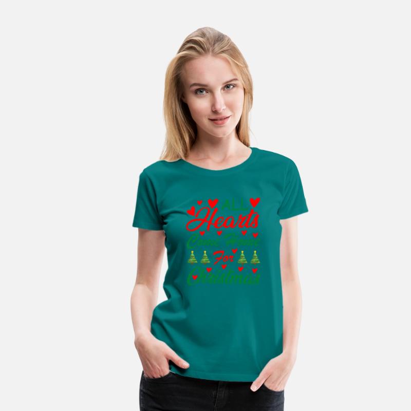 All Hearts Come Home For Christmas Xmas Wear Art