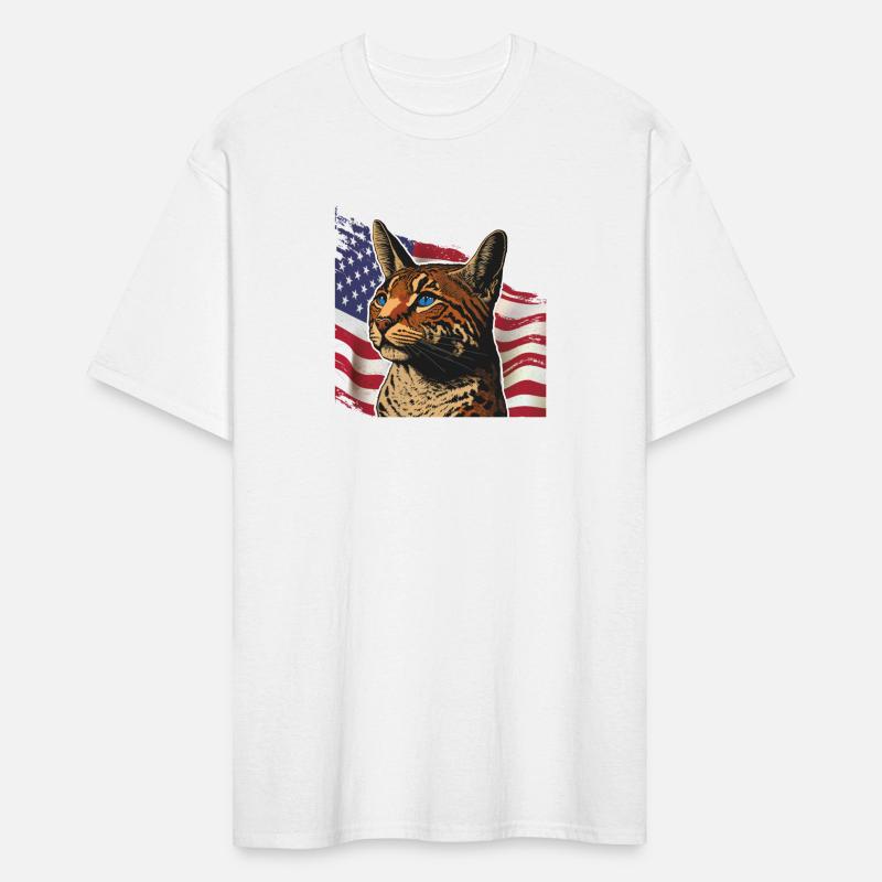 American Bobcat - Patriotic Spirit of United State