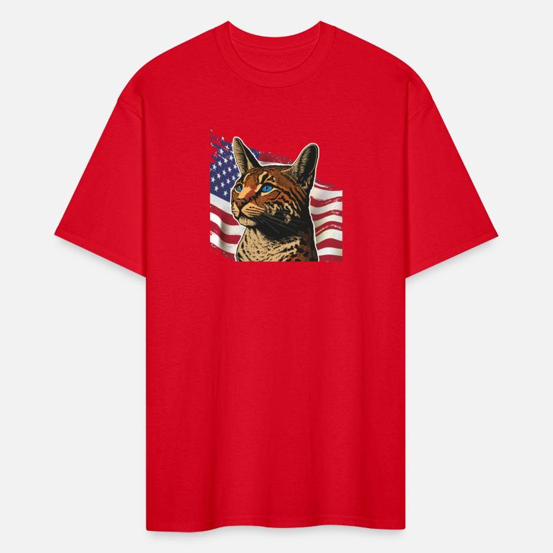 American Bobcat - Patriotic Spirit of United State