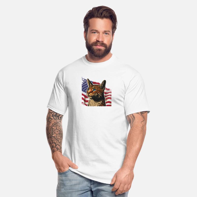American Bobcat - Patriotic Spirit of United State