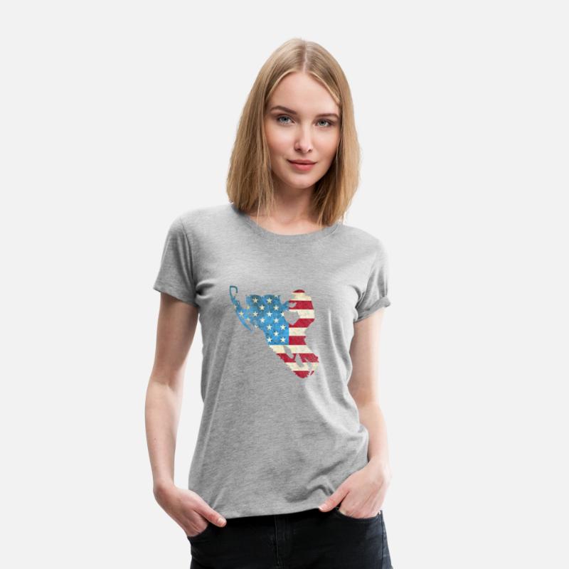 American Flag Snowmobile Winter Snowmobiling