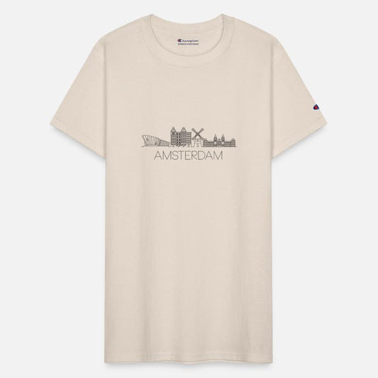 Amsterdam Skyline Elegant Line Art Design